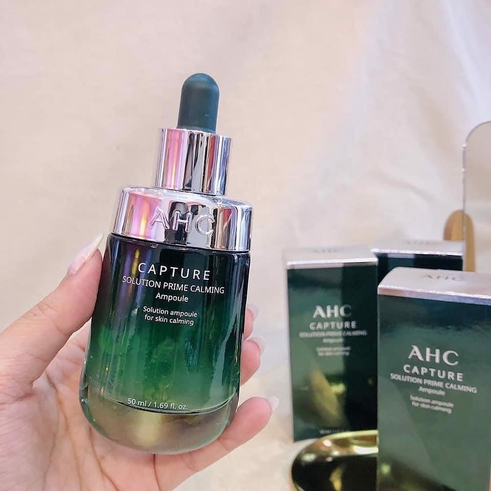 Tinh Chất Dưỡng Ẩm, Trắng Da, Chống Lão Hoá AHC Capture Ampoule 50ml Mẫu Mới