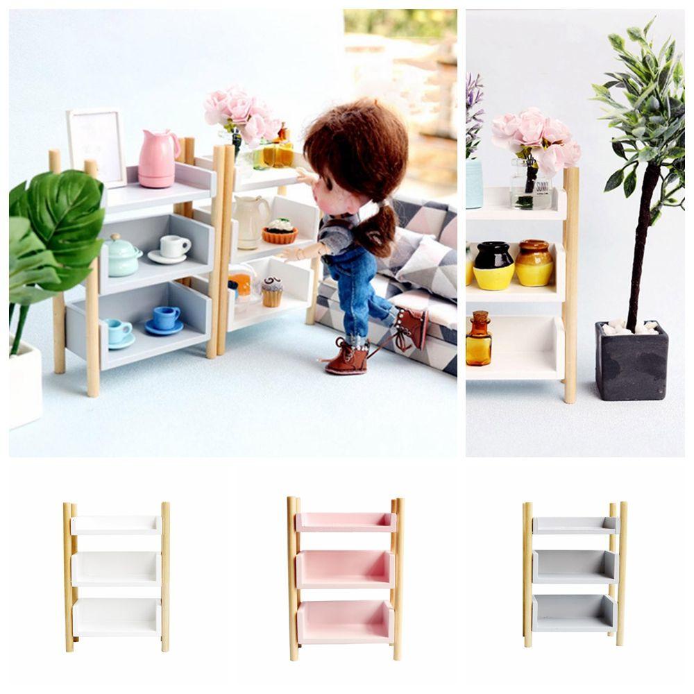 Giá Gỗ Mini 1: 12 Dùng Để Trang Trí Nhà Búp Bê