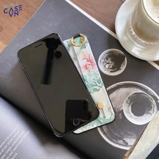 [ FREESHIP TỪ 50K TOÀN QUỐC ] Ốp lưng Iphone Flower nền sáng + đai