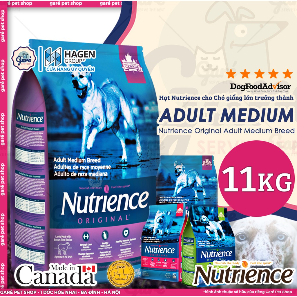 BAO 10KG HẠT Chó Nutrience Infusion Healthy Adult cho Chó giống lớn trưởng thành #MEGAPACK