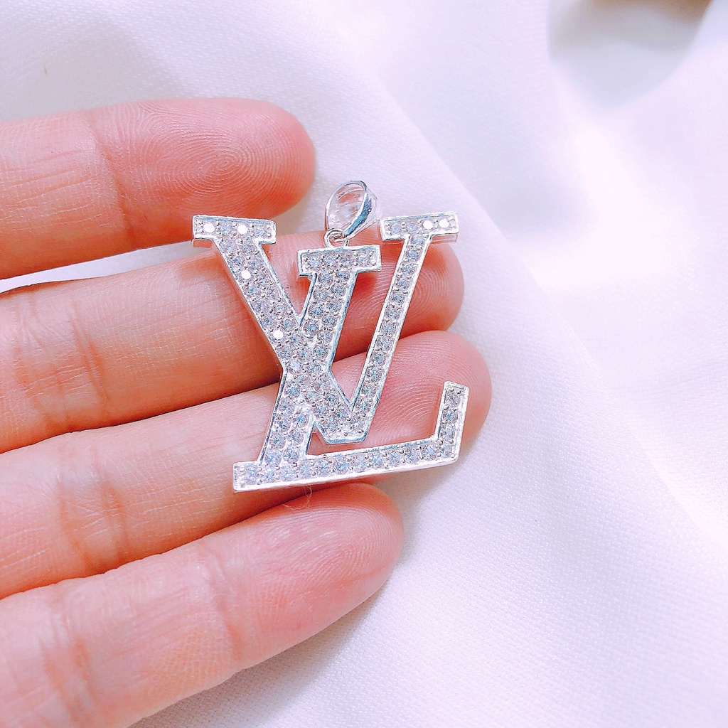 Mặt dây chuyền bạc ta nạm đá tinh tế siêu đẹp - Bạc Bibi silver