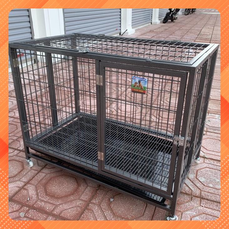 Chuồng Chó Gấp Gọn  Lồng Chó Bản Lề Sơn Tĩnh Điện B13 Hàng Công Ty