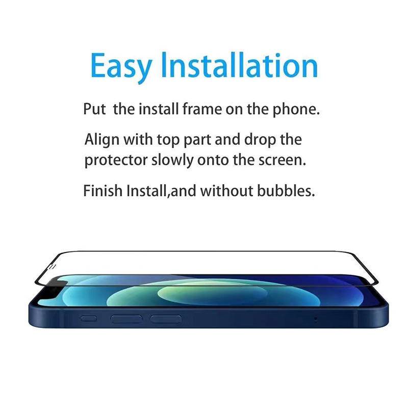 Ốp Điện Thoại Kính Cường Lực 1000D Cho iPhone 13 12 11 Pro MAX Mini X XS MAX XR SE 2022 2020 6 6s 7 8 Plus