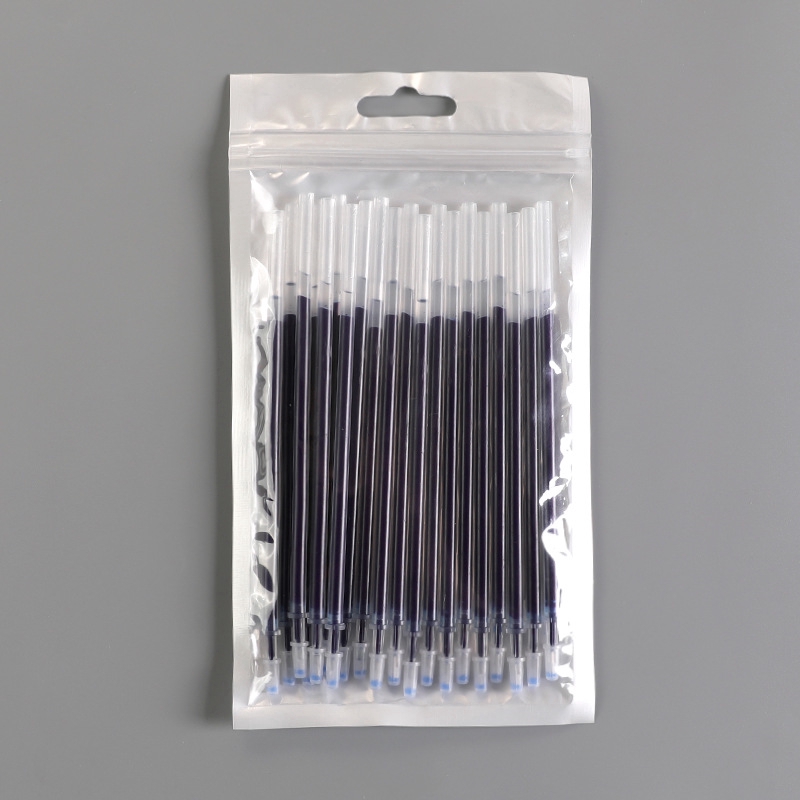 20 Ruột bút mực đỏ/đen/xanh lam ngòi 0.5/0.38mm thông dụng