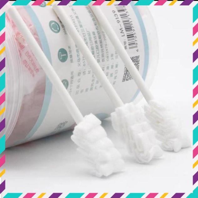 [Chính Hãng]   [Hộp 30 gói] Gạc rơ lưỡi V-Cool vệ sinh răng miệng cho bé 30 gói