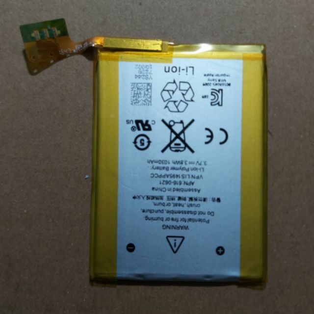 Thay Pin IPod TOUCH GEN 6, TOUCH GEN6 CHÍNH HÃNG