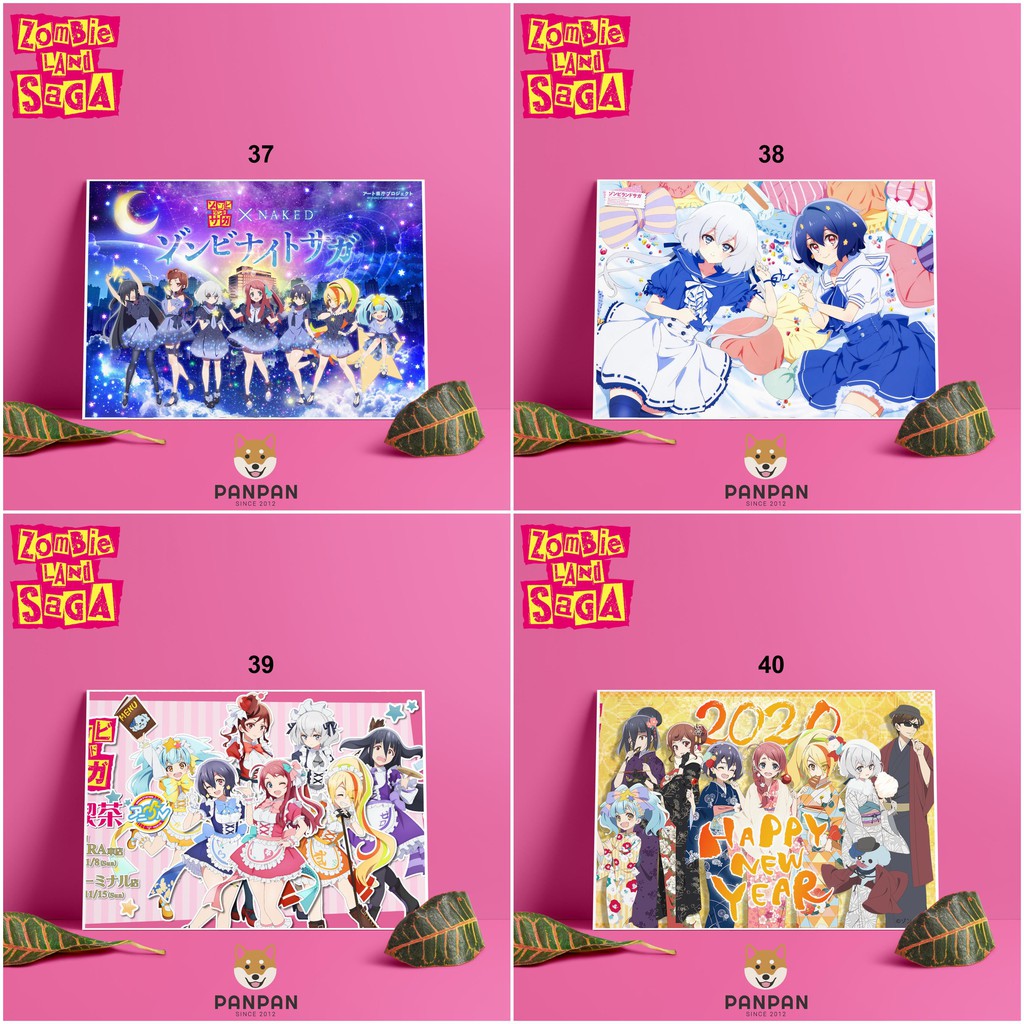 Postcard Cao Cấp - Poster Zombieland Saga (2)