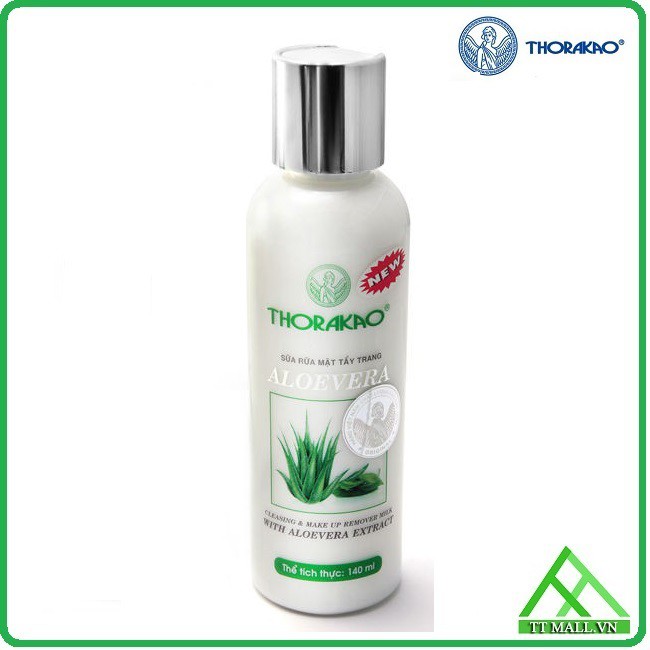 SỮA RỬA MẶT TẨY TRANG THORAKAO ALOVERA 140ML