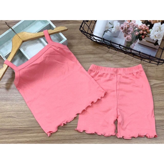 Combo 4 bộ cotton dành cho bé gái