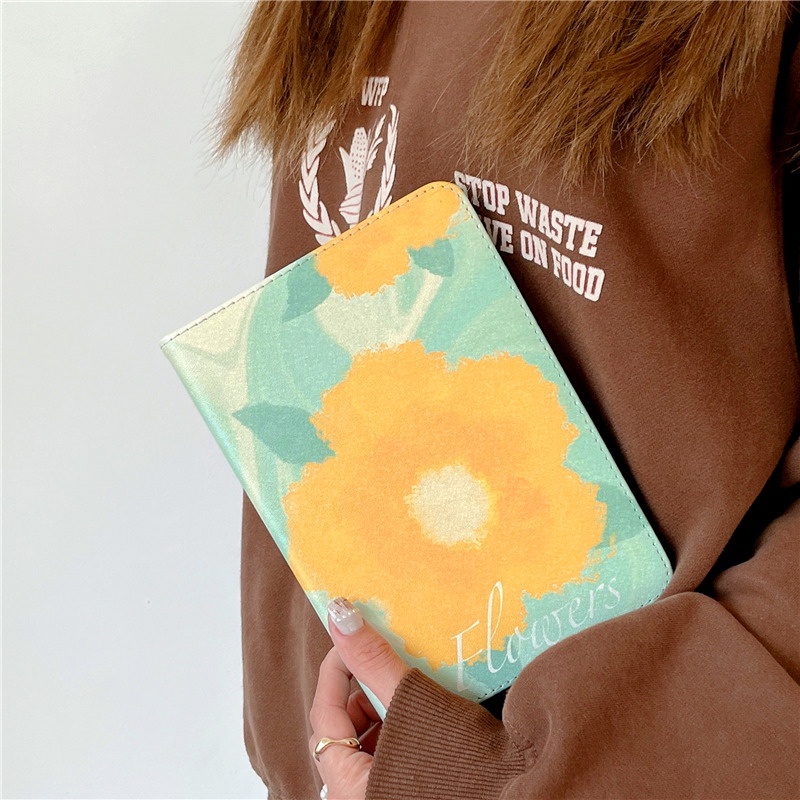 Bao da có giá đỡ thích hợp cho iPad Mini /Air 1 2/Pro 9.7/4th 5th 6th 2017 2018/7th 8th 9th Gen 2019 2020 2021