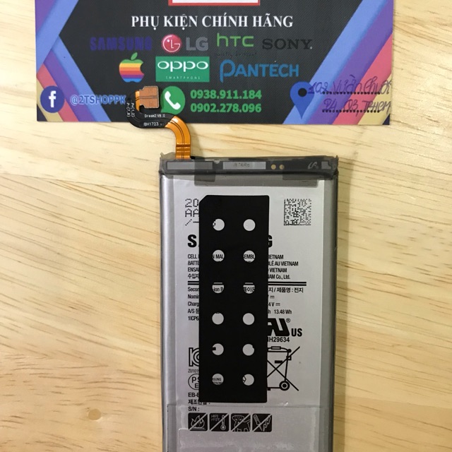 PIN S8+ CHÍNH HÃNG, DUNG LƯỢNG 3500MAH, EB-BG955ABA