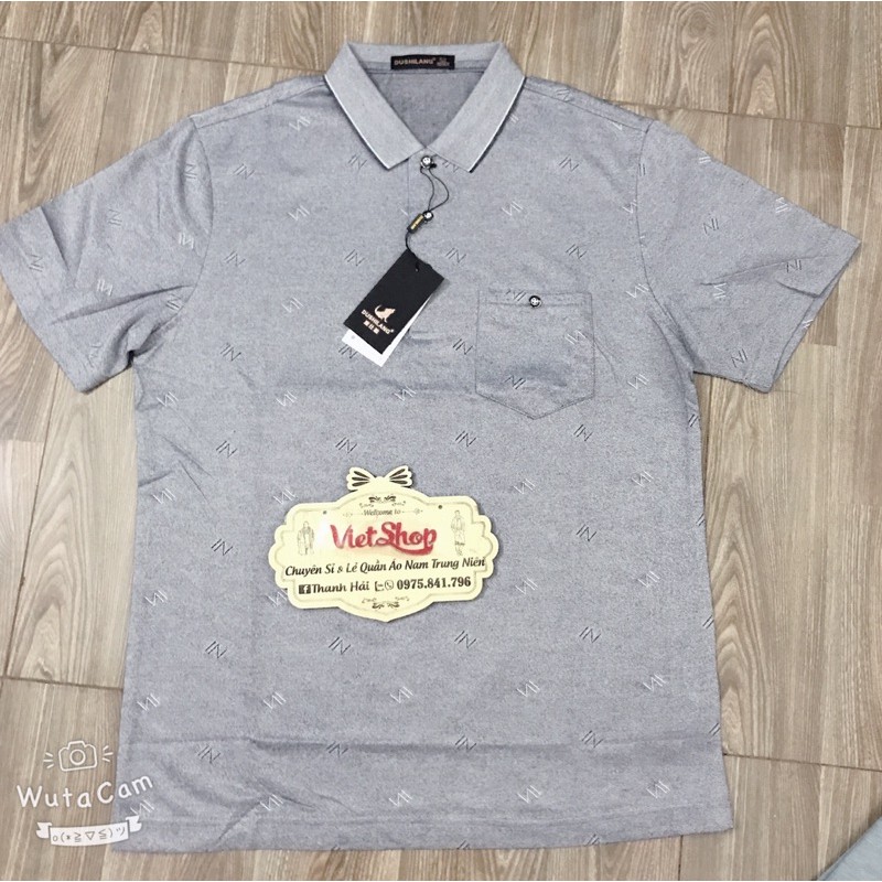 Áo thun áo phông cộc tay nam trung niên chất mát | BigBuy360 - bigbuy360.vn