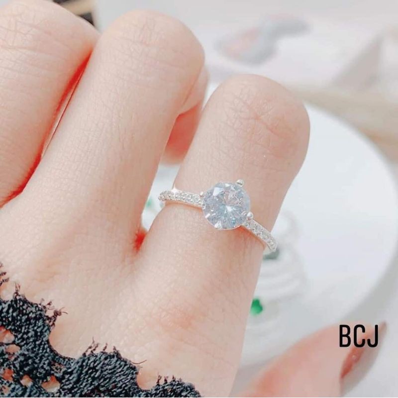 NHẴN BẠC ĐÁ PHONG THỦY