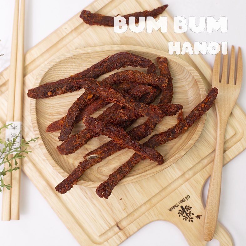 Khô bò que BumBum đồ ăn vặt Hà Nội siêu ngon siêu rẻ | BigBuy360 - bigbuy360.vn