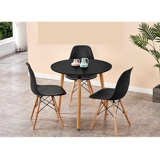 Bàn Eames 3 chân DK 60cm