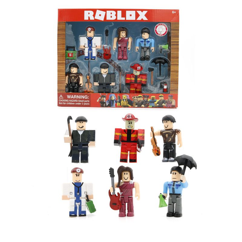 [Ready Stock] Roblox Game Figma Professional Civic Mermaid Playset Action Figure Kids Toy Gift