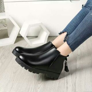 Bốt đính chuông gót chân big sz oder