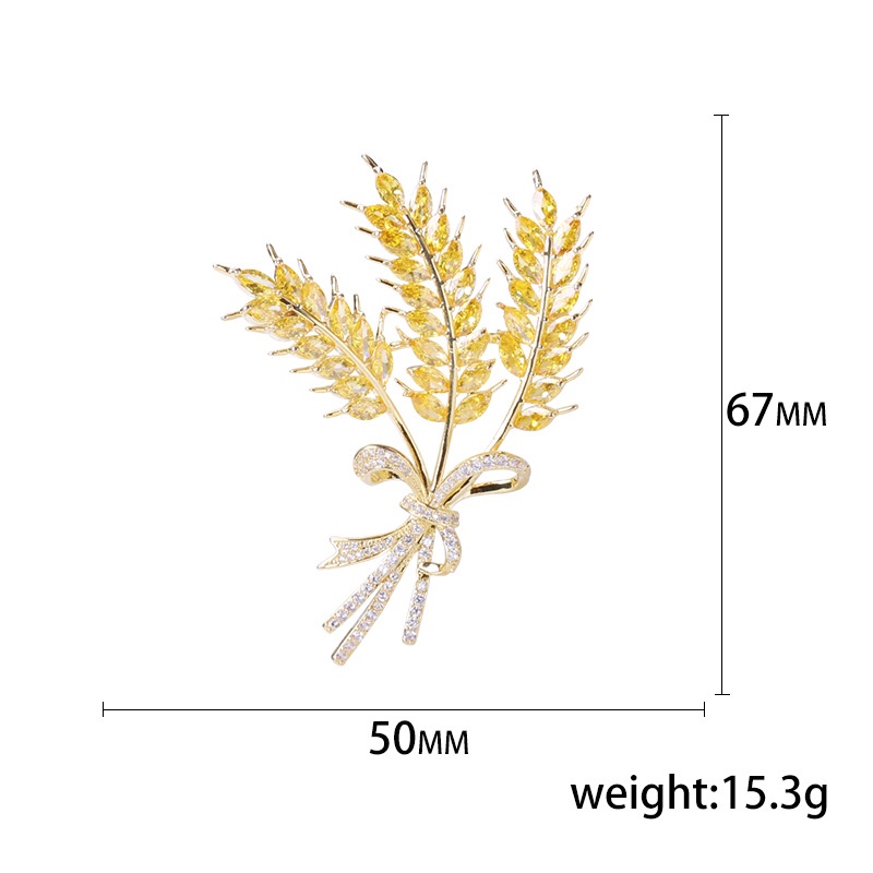 Ghim Cài Cổ Áo Hình Khối Lập Phương Đính Đá Zircon Lấp Lánh Sang Trọng Cho Nữ