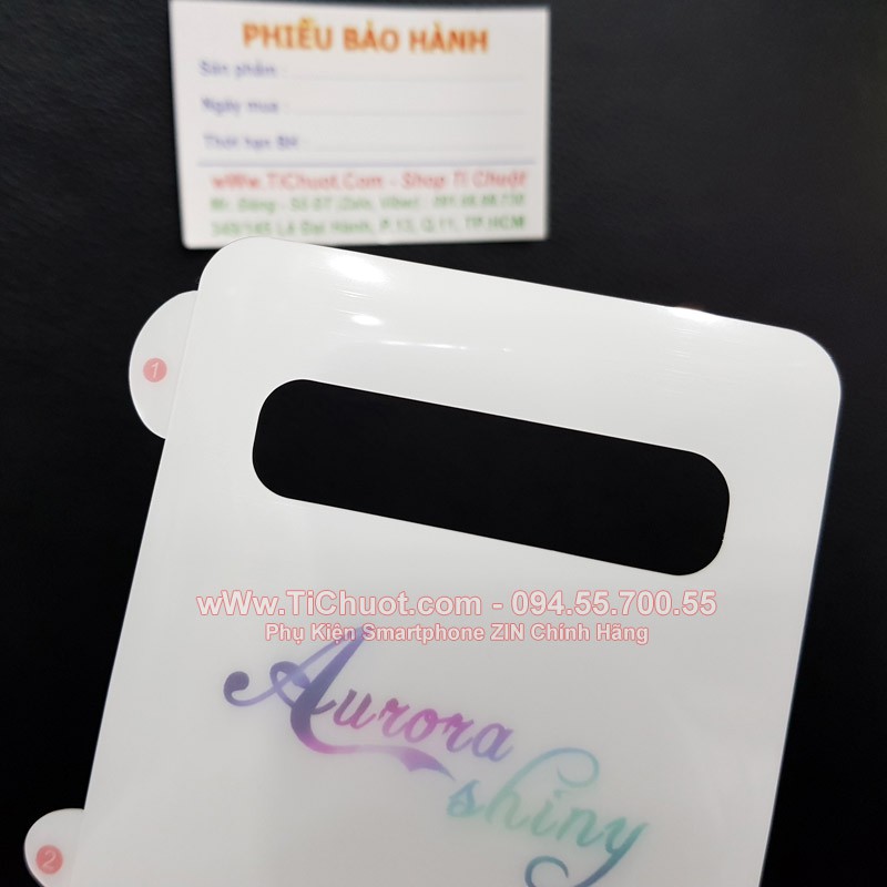 [Mặt Sau] Dán PPF Samsung S10 bản 5G Cường Lực Dẻo