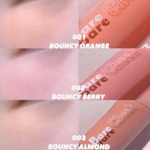 Má Hồng Dạng Kem Cho Đôi Má Hồng Hào, Tươi Tắn I'm Meme I'm Bare Cheek Liquid 3ml