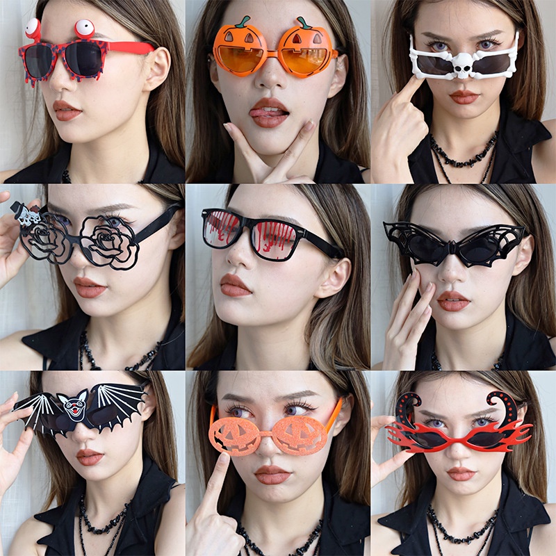 Mắt Kính Hóa Trang Halloween Vui Nhộn