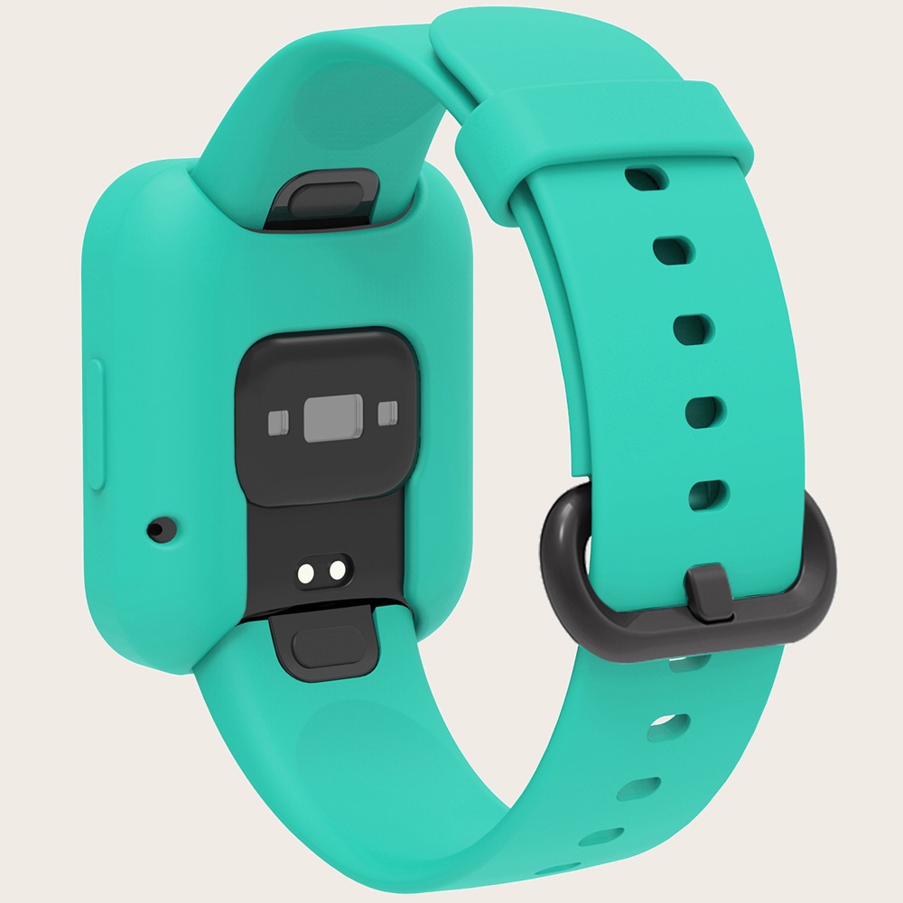 Bộ Dây Đeo Bằng Silicone Màu Trơn Kèm Vỏ Bọc Bảo Vệ Cho Đồng Hồ Xiaomi Redmi Watch 2 lite Redmi Watch2