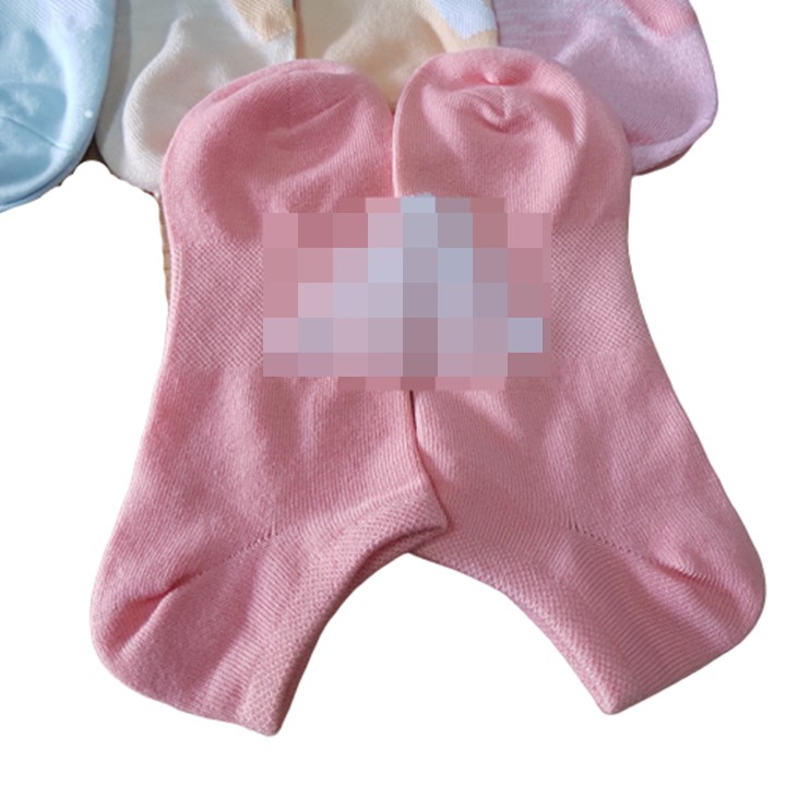 Combo 2 Đôi Vớ Cổ Ngắn Nữ Màu Pastel