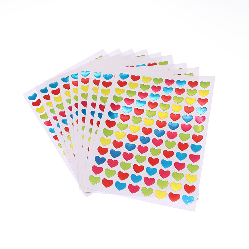 Set 1040 miếng dán trang trí dễ thương (= 10 tờ)