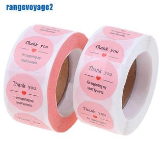 Set 500 Miếng Dán Chữ Thank You Xinh Xắn