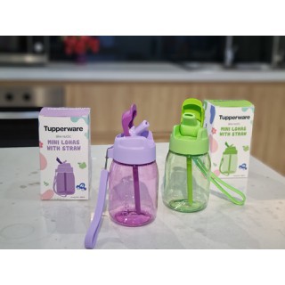 BÌNH NƯỚC TUPPERWARE MINI LOHAS CÓ ỐNG HÚT 350ML