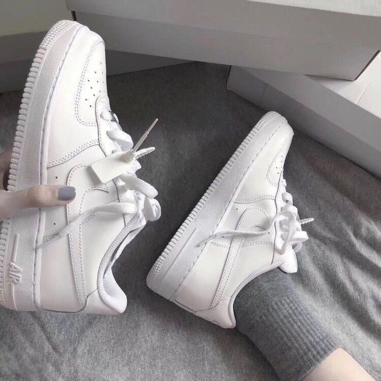 Giày Sneaker AF1 Nam Nữ - Giày Nike Air Force 1 Trắng Thể Thao Cổ Thấp Cao Cấp Full box + Bill