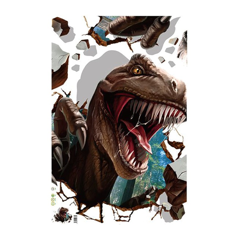 Sticker Dán Trần Nhà Hình Khủng Long 3d