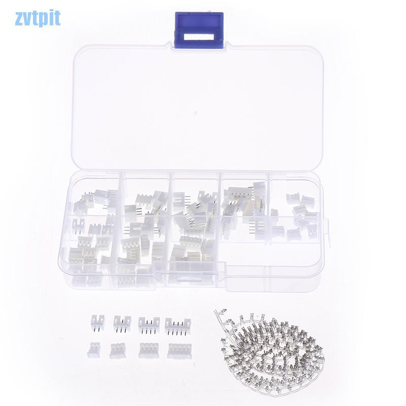 [zvtpit] 230pcs PH2.0 2p 3p 4 pin 2.0mm pitch terminal kit pin header JST connector GFT