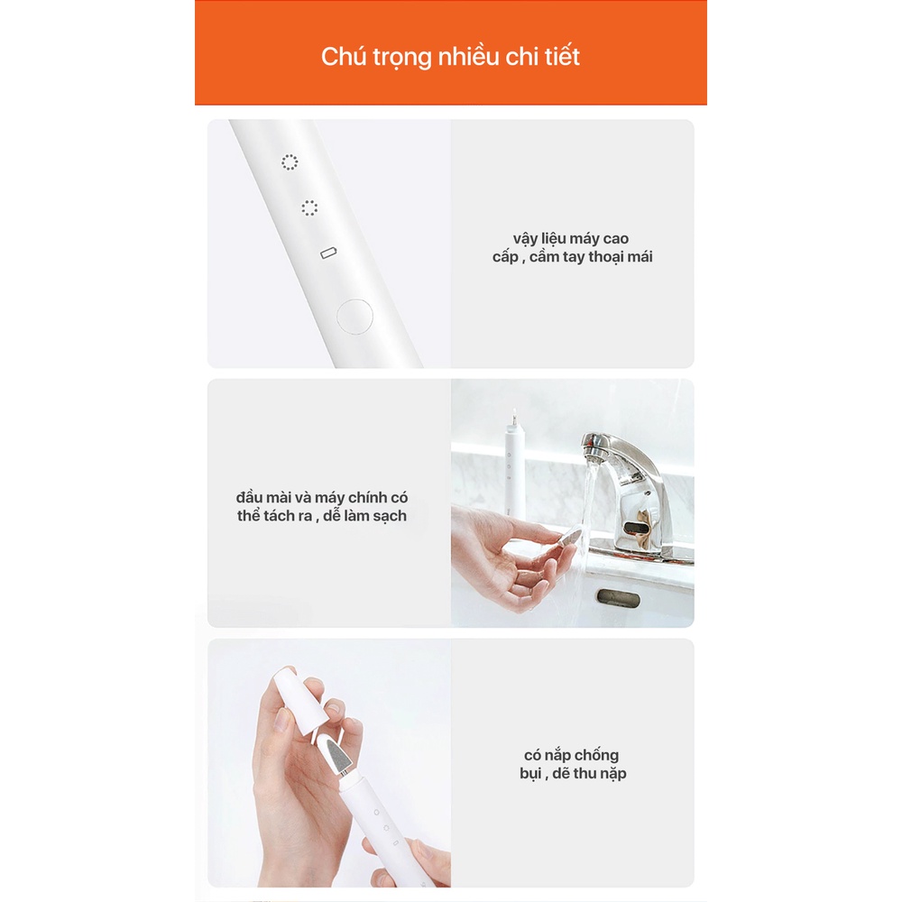 Máy mài móng tay Xiaomi Showsee B2-W - Máy dũa móng tay Xiaomi