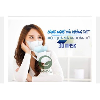 [MAY BẰNG VẢI KHẨU TRANG Y TẾ ] COMBO 10 KHAU TRANG 3 LỚP VẢI KHÔNG DỆT PHONG CÁCH HÀN