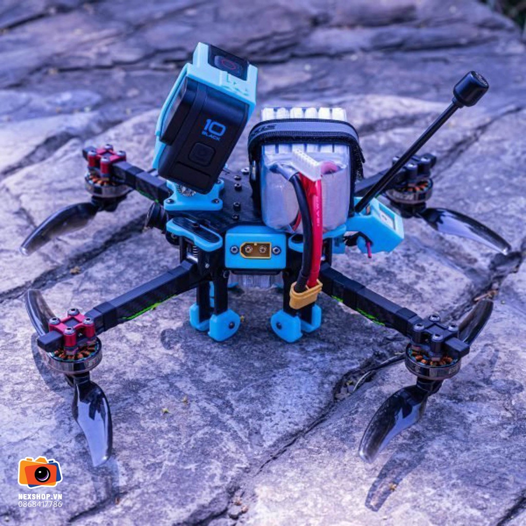 Máy bay điều khiển FPV Gập gọn KOLAS 6inch Long Range folding BNF drone - Tbs Version