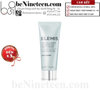[TẶNG CHOCOLATE HERSHEY] Kem Dưỡng Chống Lão Hoá Ban Đêm Elemis Pro - Collagen Oxygenating Night Cream