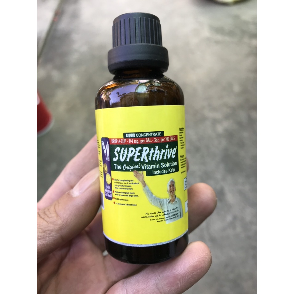 Superthrive 50ml – bổ sung 50 hormone Kích thích tăng trưởng cho Cây Cảnh - Hoa Lan - Hoa Hồng