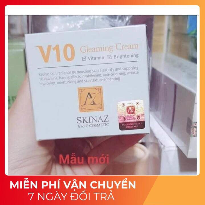 Kem V10 Skinaz Dưỡng Trắng Da Giảm Nám Tàn Nhang [ [cocnguyetsan_hcm]]