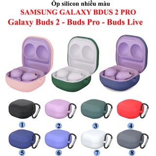 [Buds 2 Pro] Ốp Case silicon bảo vệ tai nghe Samsung Galaxy Buds Fe/ Buds 2 Pro/Buds Pro/Buds2/Buds Live