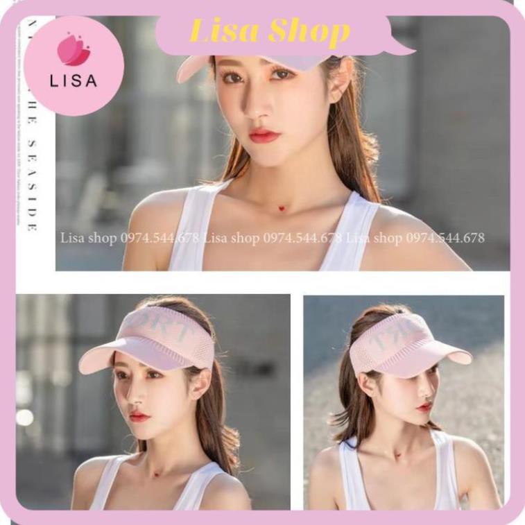 [HÀNG LOẠI 1 CAO CẤP] Mũ thể thao nửa đầu, nón lưỡi trai phong cách Hàn Quốc năng động cho nữ 2021, M24
