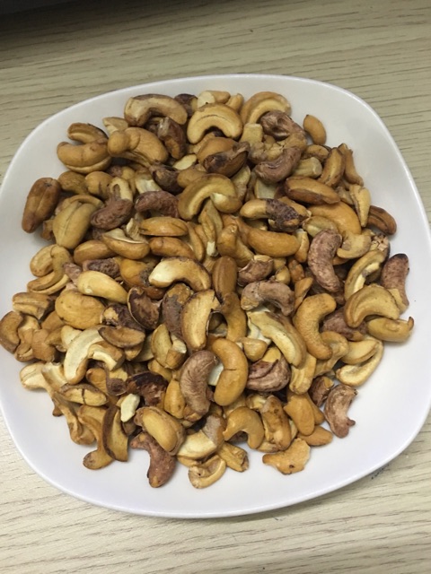Hạt Điều vỡ rang muố ít lụa Bình phước gói 500g