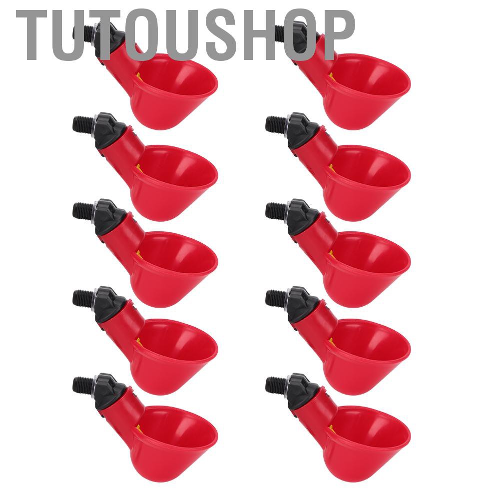 Set 10 máng uống nước tự động dành cho gà