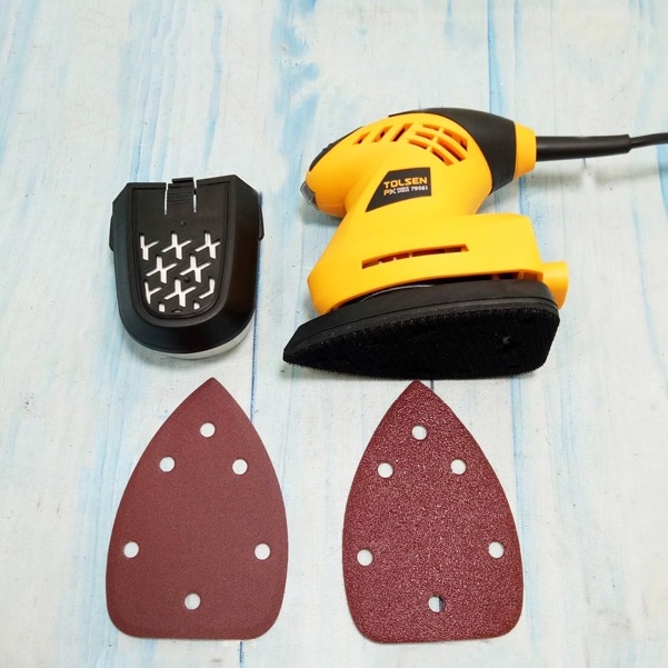 Máy Chà Nhám Đánh Bóng Tam Giác 200W Tolsen 79561