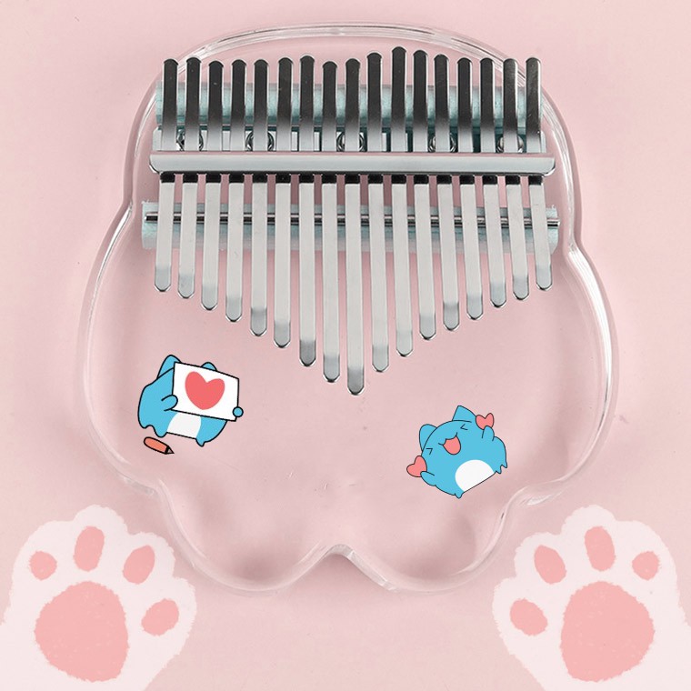 Giấy dán màu kalimba giấy dán hình đàn kalimba cute IM0011-SK7 Nhiều mẫu lựa chọn Phần 1