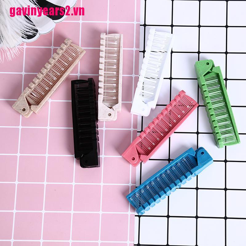(Hàng Mới Về) Lược Chải Tóc Gấp Gọn Tiện Lợi