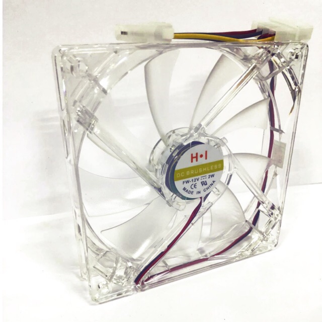 Quạt Tản Nhiệt Trong Suốt 12cm Tiện Dụng
