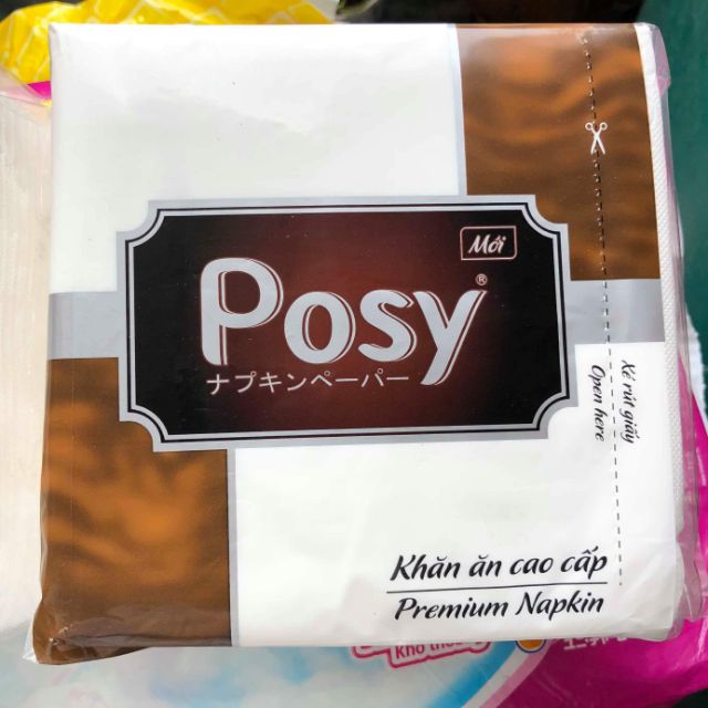Khăn ăn cao cấp Posy 100 tờ
