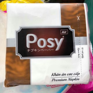 Khăn ăn cao cấp posy 100 tờ