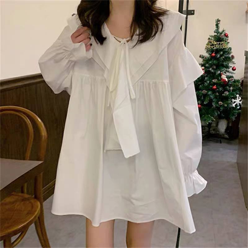 Đầm Babydoll Form rộng bánh bèo 1184